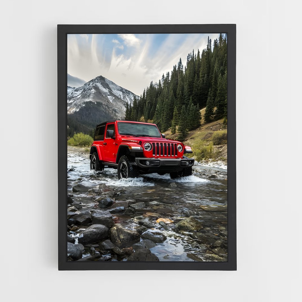 Poster Aventure Rubicon – affiche Jeep (vue 2)